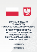 Fundusz Solidarnościowy - Opieka.   