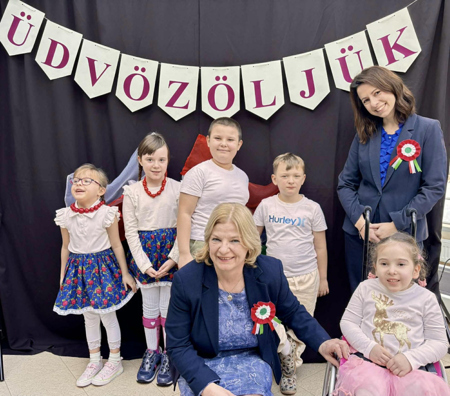 wizyta węgierskich gości w Krok za krokiem
