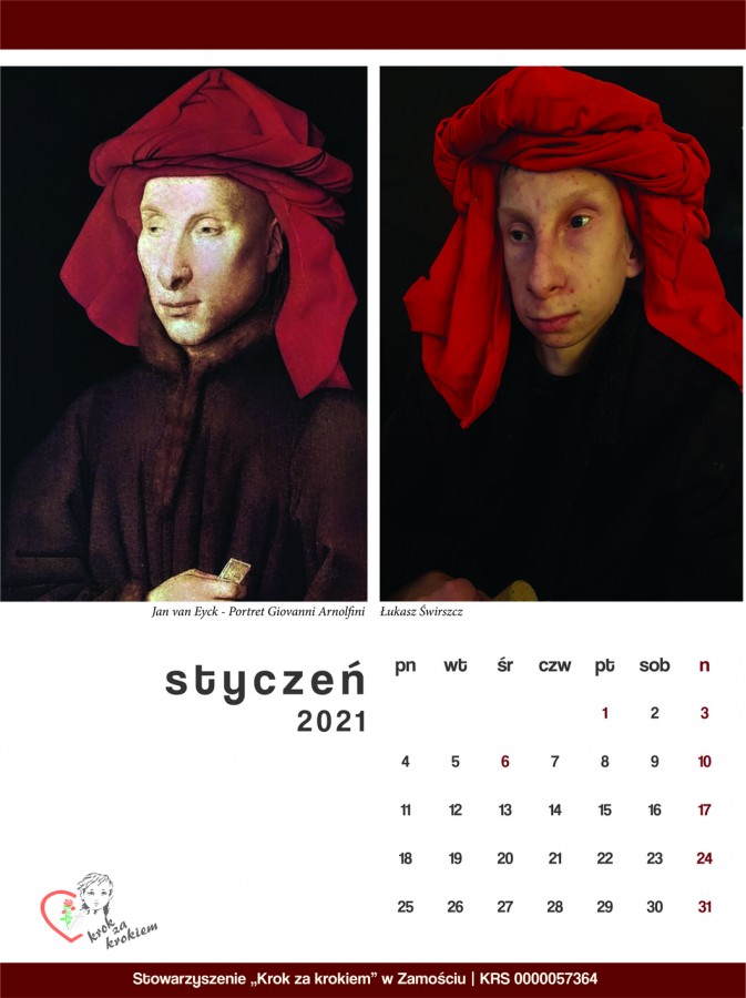Kalendarz 2021 - Styczeń 