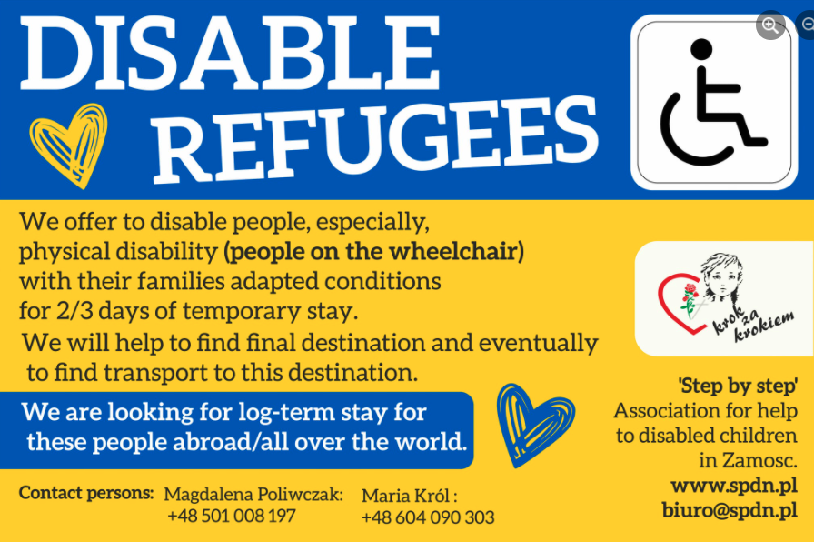 DISABLE REFUGEES