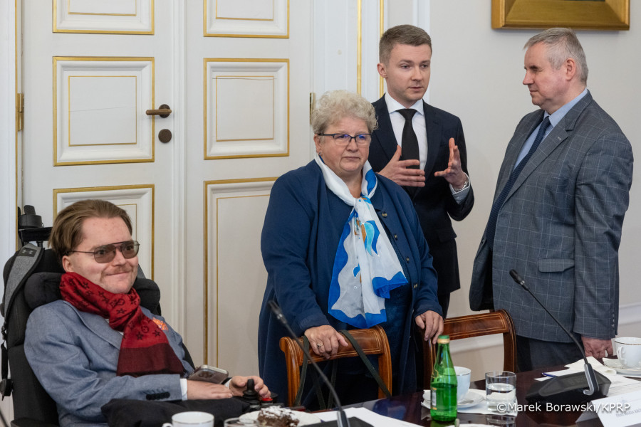 Posiedzenie Rady ds. Osób z Niepełnosprawnościami w Belwederze