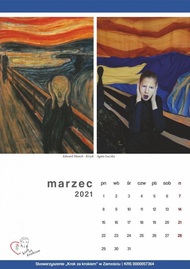 Kalendarz 2021 - Marzec