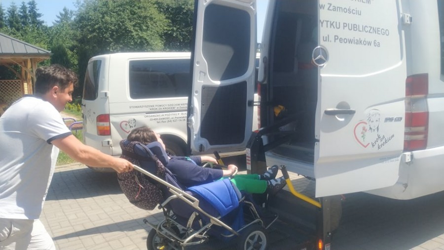 Transport realizowany w ramach projektu PFRON