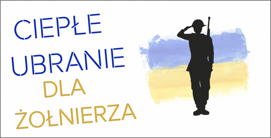 ciepłe ubranie dla żołnierza!