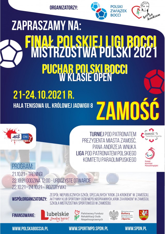 finał polskiej ligi bocci Mistrzostwa Polski 2021