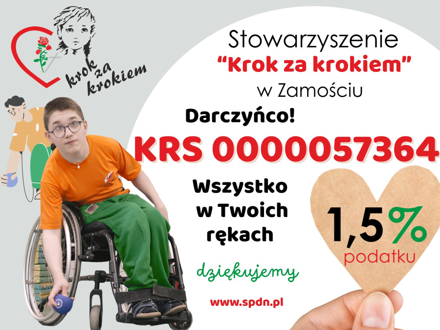 DARCZYŃCO wszystko w Twoich rękach! (1,5% podatku)