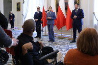 Powołanie Rady do spraw Osób z Niepełnosprawnościami003. imię i nazwisko twórcy zdjęcia: fot. Grzegorz Jakubowski
źródło pochodzenia: Kancelaria Prezydenta Rzeczypospolitej Polskiej
czas pozyskania zdjęcia: 04/03/2026 r. 

  